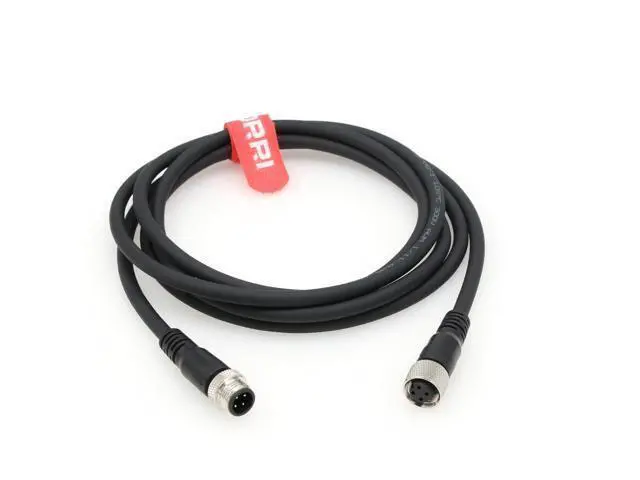 Alt view image 3 of 5 - DRRI M12 Sensor A Coded 4-PIN Male to Female Industrial Communication Cable PUR Shielded Connection Wire Industrial Waterproof