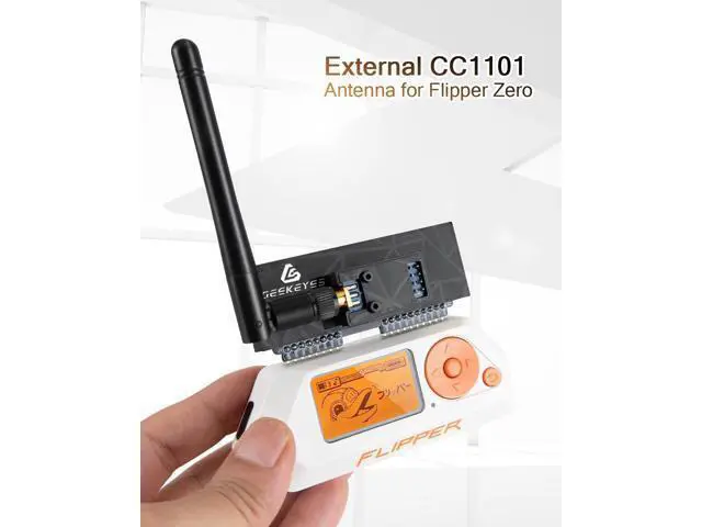 Alt view image 3 of 5 - GEEKEYES CC1101&NRF24L01 Module with Antenna for Flipper Zero,GPIO Expansion Board,433MHz CC1101 & 2.4G NRF24 Module