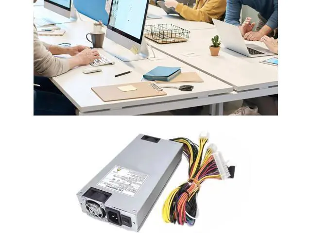 Alt view image 2 of 7 - Power Supplys High Efficiency 250W 300W 350W Power Supply Unit for 1U SFF PC, 8Pin+8Pin Connectors
