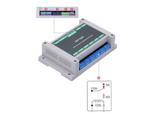 Alt view image 4 of 7 - Cryfokt GPIO Relay Module, Industrial Relay Board with Optocoupler Isolation High Low Trigger, WiFi Module for Industrial Automation Smart Home Security Camera Systems (GRP-8AB0)