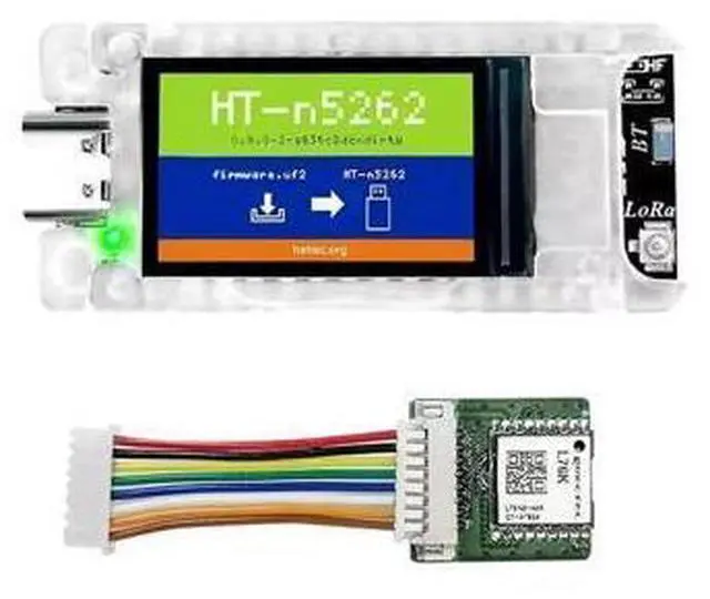 Main image of Heltec Mesh Node T114 V2 Meshtastic Tracker Nordic nRF52480 SX1262 LoRa LoRaWAN 902-928MHz Positioning 1.14-inch TFT Display Development Board Solar Panel Power Supply With BLE WiFi (With Screen GNSS)