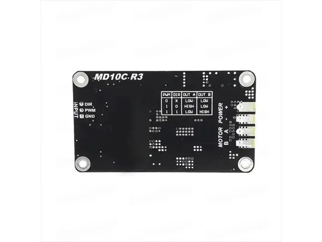 Alt view image 3 of 3 - MD10C 10A 5V-30V DC Motor Driver Module H-Bridge Circuit For Controlled PWM Speed Adjustment Of Brushed DC Motors B