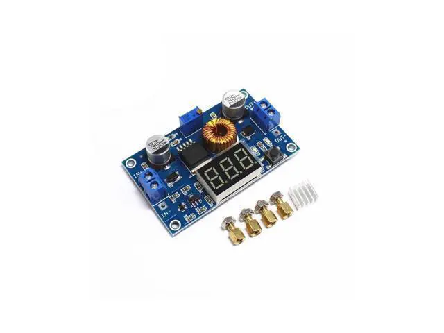 Alt view image 3 of 5 - hiBCTR 10 Packs 5A 75W DC-DC Step Power Module XL4015 with Adjustable LED Voltmeter and Free Support