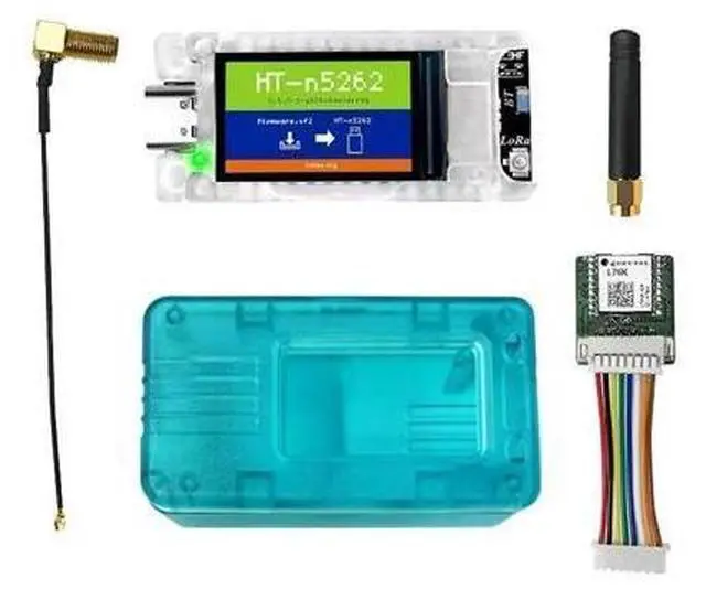 Main image of Heltec Mesh Node T114 V2 Meshtastic Tracker Nordic nRF52480 SX1262 LoRa LoRaWAN 915MHz Positioning 1.14-inch Display Development Kit Solar Panel Power Supply with BLE WiFi (T114 with Screen GNSS Case)