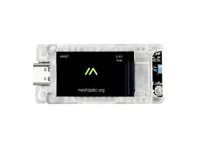 Alt view image 5 of 5 - Heltec Mesh Node T114 V2 Meshtastic Tracker Nordic nRF52480 SX1262 LoRa LoRaWAN 915MHz Positioning 1.14-inch Display Development Kit Solar Panel Power Supply with BLE WiFi (T114 with Screen GNSS Case)