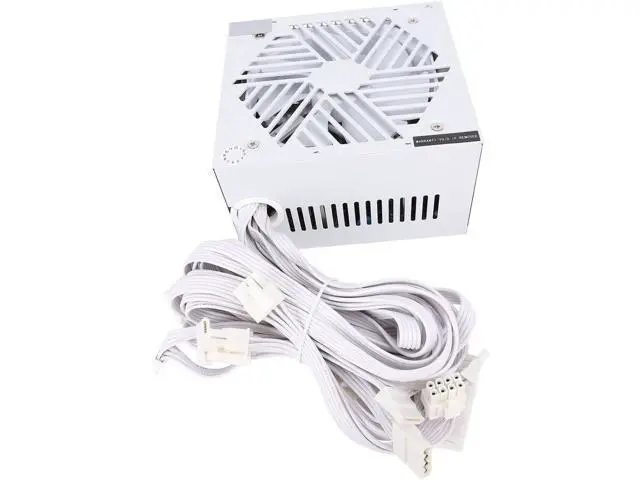 Alt view image 4 of 7 - 600W Power Supply, Computer Modular Power Supply with 120mm Fan, Smart Temperature Control, Continuous Gaming PSU for ATX Desktop Case