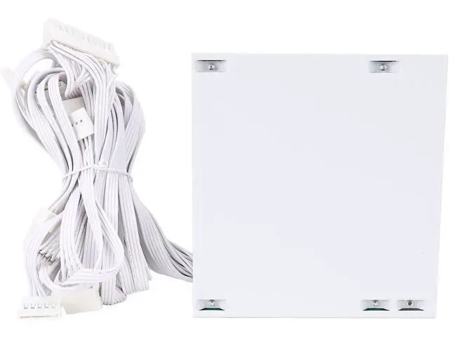 Alt view image 7 of 7 - 600W Power Supply, Computer Modular Power Supply with 120mm Fan, Smart Temperature Control, Continuous Gaming PSU for ATX Desktop Case