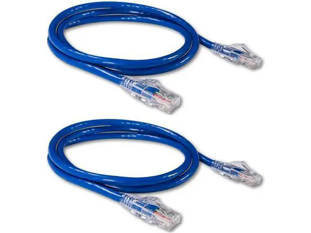 Alt view image 6 of 7 - 10GBASE-T SFP+ to RJ45 Transceiver, 10G Ethernet Copper Module, with 2pcs 1M CAT6 Ethernet Cable, Blue High Speed STP Internet Cable RJ45 Patch Cable for SFP Module, Computer, Laptop, etc