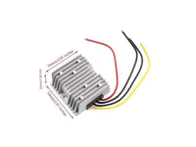 Alt view image 3 of 5 - Fidida DC to DC Converter 20V-60V to 14V 25A Step-Down Module Waterproof