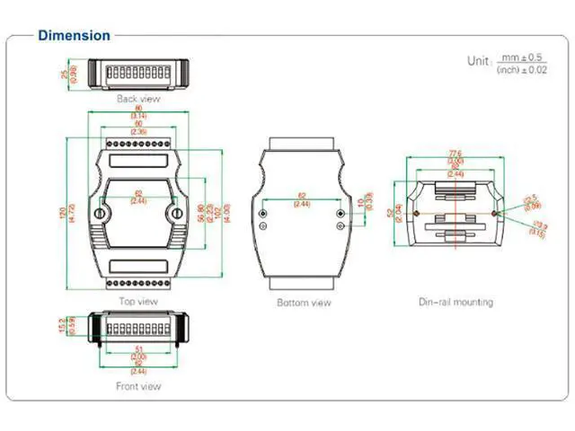 Alt view image 7 of 7 - UOTEK 8 Channel Digital I/O Controller RS-485 Opto-electronic Isolation Input Relay Output IO Adapter UT-5512