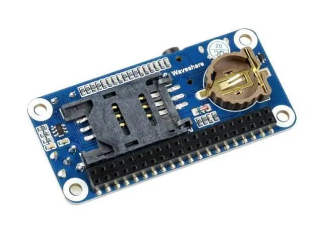 Alt view image 3 of 5 - for Raspberry Pi GSM/GPRS/GNSS Bluetooth HAT Module SMS GPS UART Based on SIM868 for Raspberry Pi 4B/3B/3B+/2B/Zero/Zero W Support Phone Call Speaker Global Position Transfer Data @XYGStudy