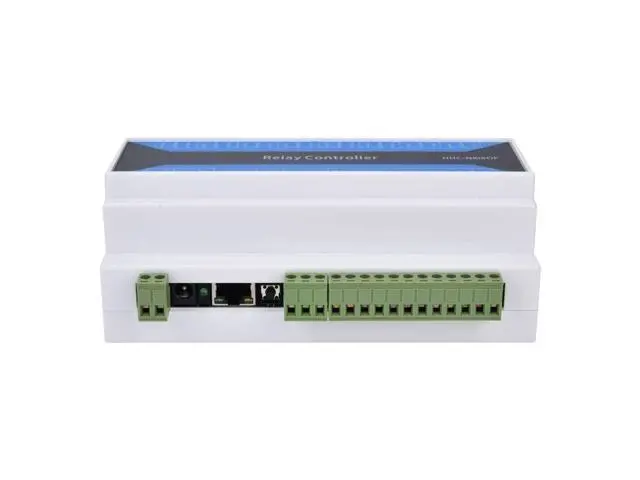 Alt view image 5 of 5 - 8 Channel Network Relay Module Remote Control Relay Device Ethernet to RS485 TCP Relay Module