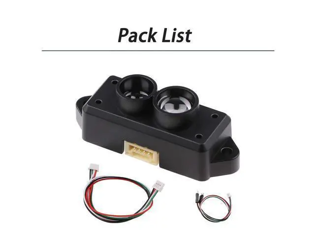 Alt view image 2 of 5 - Benewake TFmini-S LiDAR Module - High Accuracy ToF Laser Radar Distance Sensor (0.1-12m), 1000Hz Frame Rate, UART/I2C/IO for Raspberry Pi, Robotics, Industrial Automation