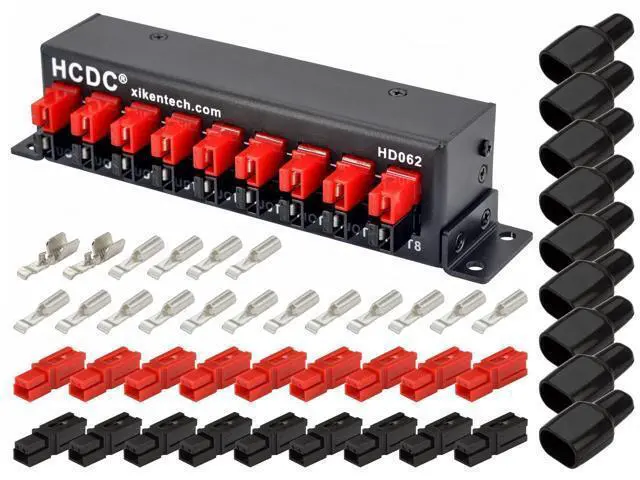 Alt view image 2 of 5 - HCDC HD062 8 Output DC Power Distribution Block Module for 15/30/45A Connects