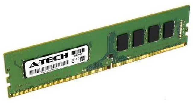 Alt view image 4 of 5 - A-Tech 8GB (2x4GB) DDR4 2400 MHz UDIMM PC4-19200 (PC4-2400T) CL17 DIMM Non-ECC Desktop RAM Memory Modules