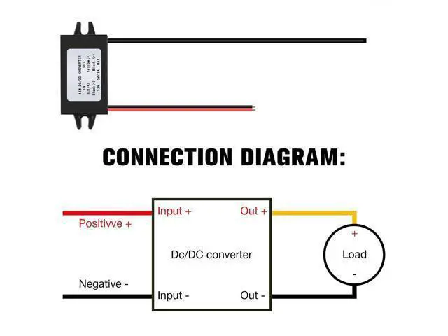 Alt view image 4 of 5 - Weewooday 16 Pieces 12v to 5v Dc Converter Buck Module USB Output Power Adapter Dc Car Power Converter Regulator