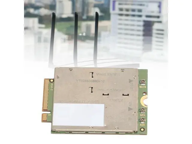 Alt view image 2 of 5 - XUMIUZIY EM7511 4G LTE Module, 600Mbps Download 150Mbps Upload, M.2 PCIe Interface, Supports, GLONASS, BeiDou, Galileo, USB 3.0, Compatible with Laptops