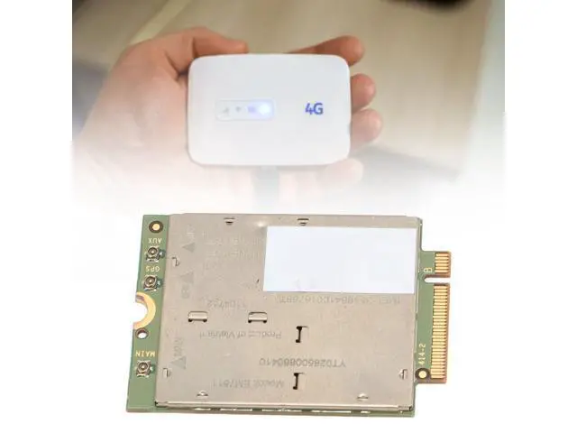Alt view image 5 of 5 - XUMIUZIY EM7511 4G LTE Module, 600Mbps Download 150Mbps Upload, M.2 PCIe Interface, Supports, GLONASS, BeiDou, Galileo, USB 3.0, Compatible with Laptops