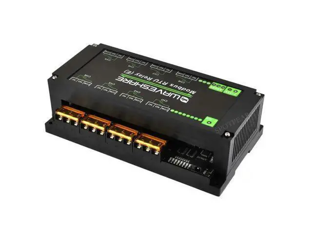 Alt view image 4 of 6 - Industrial Modbus RTU RS485 8-ch 30A High Current Relay Module (E) With Digital Input