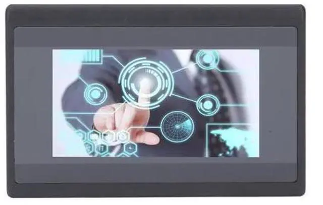 Main image of PLC Touch Screen 4.3 Inch HMI 600MHz ARM9 CPU 8MB DDR2 Memory Relay Output 12 in 10 Out PLC Touch Display Easy Install LCD Display Module Touchscreen Monitor for Various Controllers