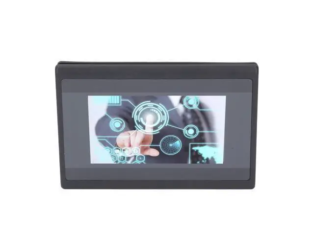 Alt view image 4 of 4 - PLC Touch Screen 4.3 Inch HMI 600MHz ARM9 CPU 8MB DDR2 Memory Relay Output 12 in 10 Out PLC Touch Display Easy Install LCD Display Module Touchscreen Monitor for Various Controllers