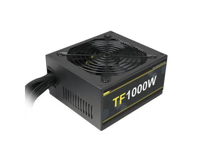 Alt view image 3 of 5 - 1000W Power Supply Full Voltage 100-240V Active PFC Gaming PSU Computer Power Supplies Non-Modular 80 Plus Gold for Desktop PC Server