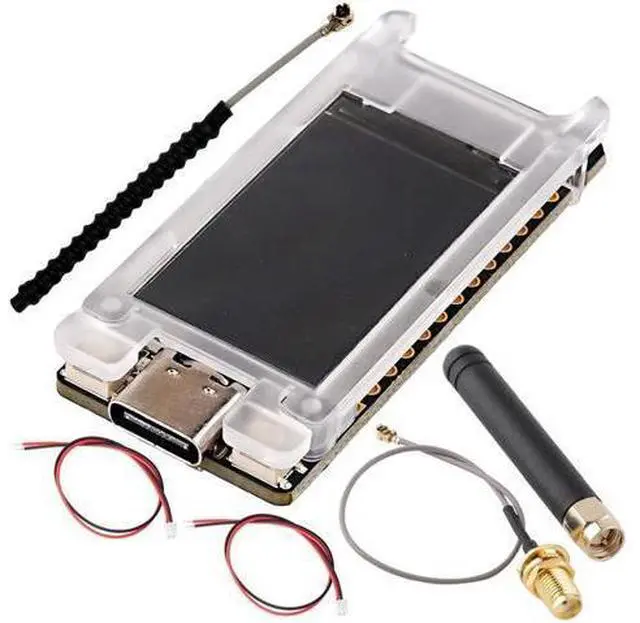 Main image of DIYmalls 915MHz LoRa Mesh Node T114 V2 SX1262 Development Board nRF52840 w/1.14" inch TFT LCD Display + 915 MHz Antenna LoRa for Meshtastic LoRaWAN
