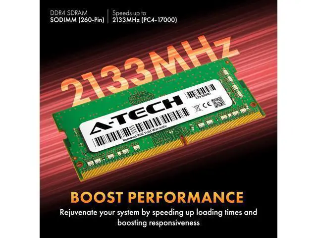 Alt view image 3 of 5 - A-Tech 8GB DDR4 2133 MHz SODIMM PC4-17000 (PC4-2133P) CL15 Non-ECC Laptop RAM Memory Module