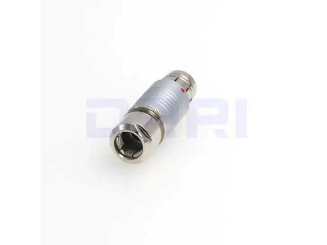 Alt view image 3 of 5 - DRRI Compatible Fischer S104 3pin S104Z040-80 Female with E3104.3/8.7 Female Connector for Cello Amplifiers