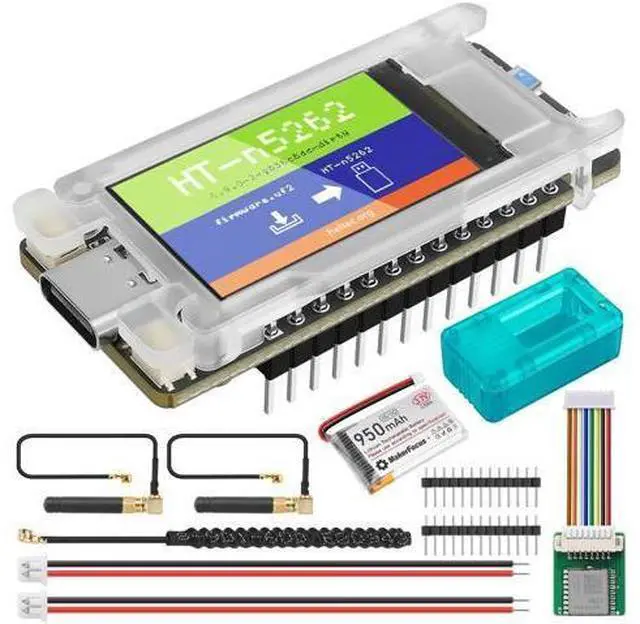Main image of YELUFT Mesh Node T114 with L76K GNSS Module, 950mAh Battery and Protective Case Set, nRF52840 MCU SX1262 LoRa Chip, Supports 915MHz LoRa Bluetooth 5.0 Compatible with Meshtastic Arduino