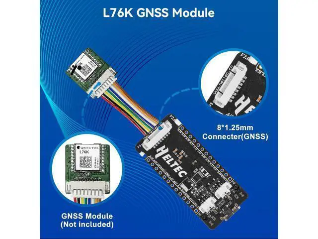 Alt view image 2 of 5 - YELUFT Mesh Node T114 with L76K GNSS Module, 950mAh Battery and Protective Case Set, nRF52840 MCU SX1262 LoRa Chip, Supports 915MHz LoRa Bluetooth 5.0 Compatible with Meshtastic Arduino