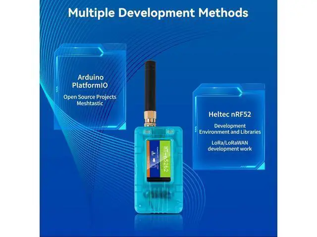 Alt view image 4 of 5 - YELUFT Mesh Node T114 with L76K GNSS Module, 950mAh Battery and Protective Case Set, nRF52840 MCU SX1262 LoRa Chip, Supports 915MHz LoRa Bluetooth 5.0 Compatible with Meshtastic Arduino