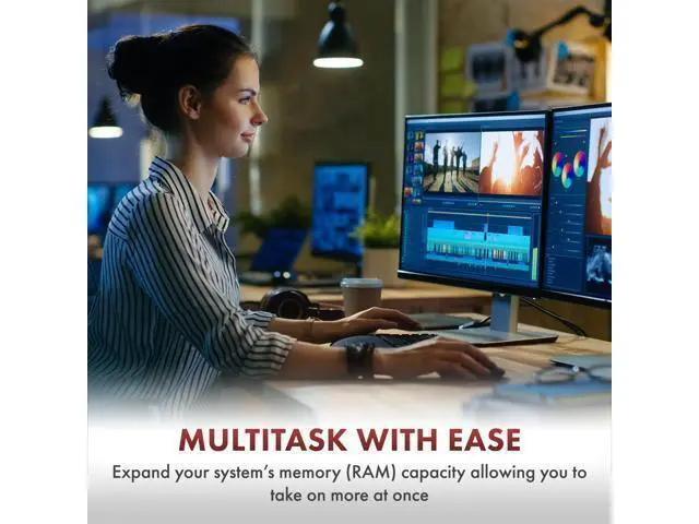 Alt view image 4 of 5 - A-Tech 8GB DDR4 2666 MHz UDIMM PC4-21300 (PC4-2666V) CL19 DIMM Non-ECC Desktop RAM Memory Module