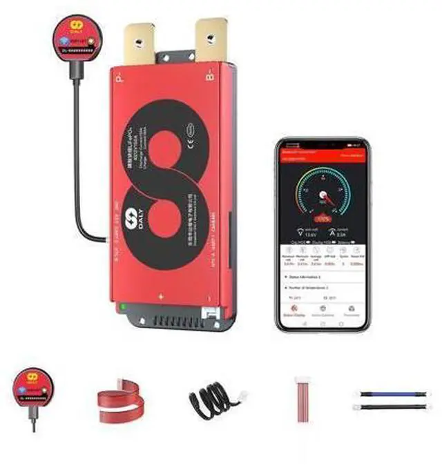 Main image of DALY Smart BMS 4S-16S 40A-500A with WiFi Module and CAN 485 Communication Protection Board for LifePO4 Lithium Battery Pack (Smart BMS 4S 12V150A)