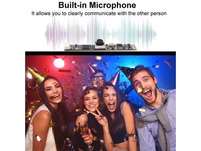 Alt view image 4 of 5 - MMlove Auto Focus USB Camera Module Full HD 16MP 10FPS HFOV68 Webcam with Microphone USB2.0 PC Streaming Camera Laser Engraver Webcam for Raspberry Pi YouTube Online Teaching