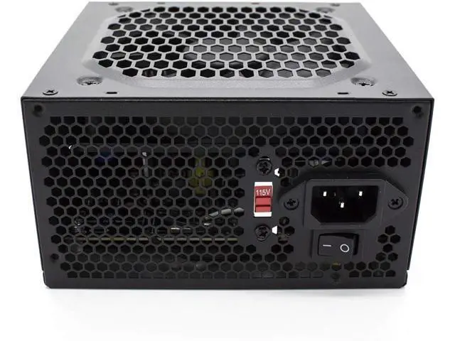 Alt view image 3 of 4 - Replace Power? 550W ATX Power Supply 204pin with SATA Support, Black RP-ATX-550W