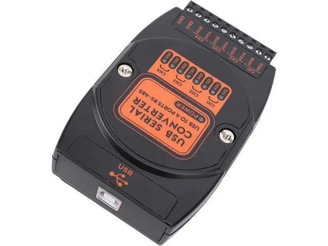 Alt view image 4 of 7 - USB to Converter Industrial Grade 4 Port Isolated Serial Adapter with 600W Protection and 1500V ESD Guard for Harsh Industrial Environments