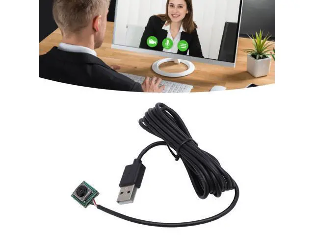 Alt view image 2 of 5 - 12MP USB Camera Module, 4K Mini UVC USB2.0 Video Webcam Board Built in Microphone, 90 Degree Lens, Auto Focus, 4 Way Connection