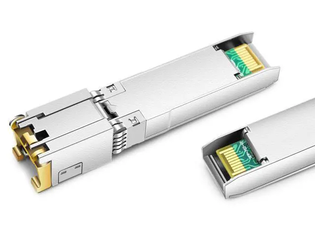 Alt view image 4 of 5 - 10G SFP+ RJ45 80m for Compatible MikroTik S+RJ8010 10GBASE-T SFP+ RJ45 80m Cat6a/7 Mini-GBIC 10gb Copper R-J45 Transceiver Module