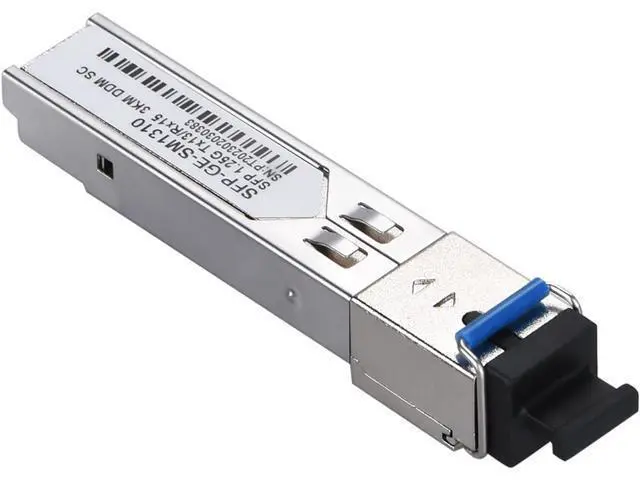 Alt view image 3 of 6 - 6 Pack 3KM SC Connector SFP Module, 1.25G Single-Mode Fiber SC Simplex Connector 1000BASE BiDi 1310nm/1550nm 3km SFP Transceiver Module