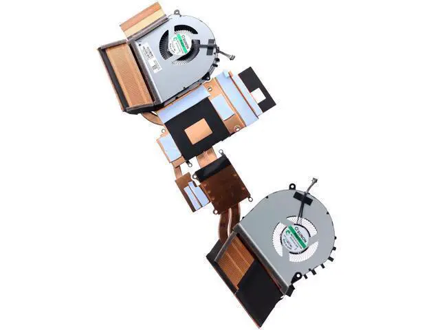 Alt view image 3 of 5 - Deal4GO CPU & GPU Cooling Fan w/Heatsink Thermal Module Assembly L62865-001 Replacement for H P 17-CB 17-CB0030NR 17T-CB0000 with RTX 2070