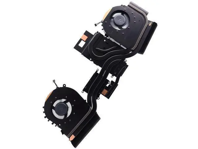 Alt view image 4 of 5 - Deal4GO CPU & GPU Cooling Fan w/Heatsink Thermal Module Assembly L62865-001 Replacement for H P 17-CB 17-CB0030NR 17T-CB0000 with RTX 2070