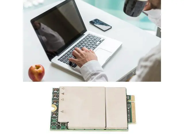 Alt view image 3 of 5 - PCIE M.2 Network Card, DW5930E Flexibility 5G Network Module, Plug and Play Wireless Network Module for Laptop Computer