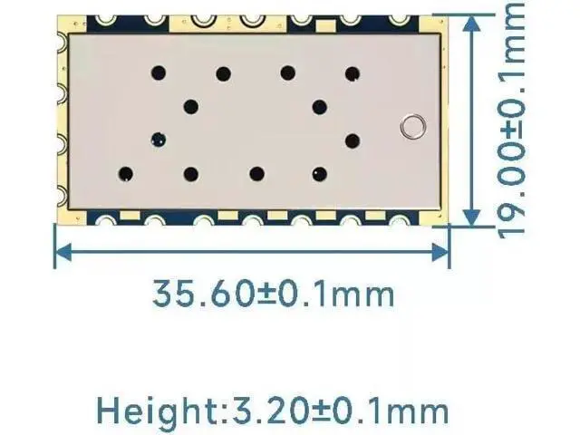 Alt view image 2 of 3 - New Generation VHF/UHF 1W 30dBm Analogue Walkie Talkie Module SA818S X 2 PCS (VHF 134~174 MHz)