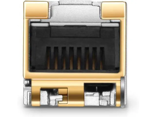 Alt view image 3 of 4 - 1.25G SFP RJ45 Copper Module, 10/100/1000BASE-T Gigabit SFP to RJ-45 Mini-GBIC Ethernet Transceiver for Ubiquiti UF-RJ45-1G, MikroTik, Supermicro Reach 100m - 2Pack