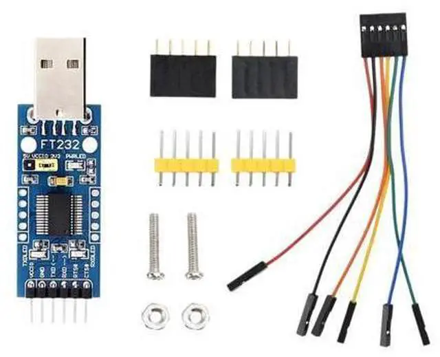 Main image of Type-A | Type C Female to Serial Converter Ftdi Board Mudel Cable 6 Pins 6P Uart Aadpter Ft232Rl Module Serial Communication Module New 2026 High for Reliable Electronic Component
