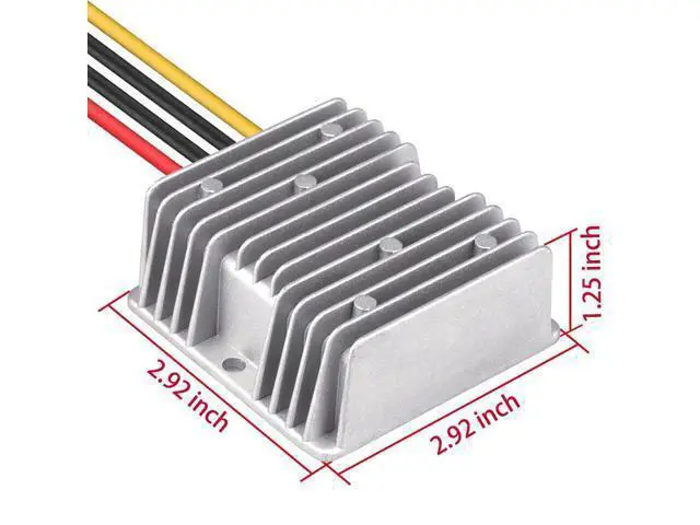 Alt view image 5 of 5 - Cllena DC/DC 12V to 48V Boost Converter 5A 240W Step Up Voltage Regulator Module Car Power Supply Voltage Transformer (Input 10V-16V)