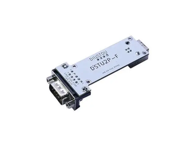 Alt view image 3 of 5 - FT232 USB to 232 Serial Module SP3232 Chip Industrial Grade Multi-Protection More Stable with Data Cable with Indicator Light DB9 Male Wiring 150K BPS Baud Rate Serial Interface Module