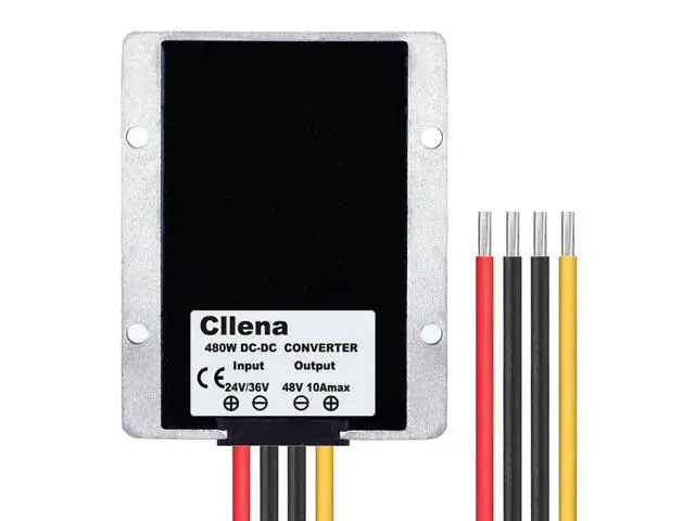 Alt view image 4 of 7 - DC/DC 24V 36V to 48V Boost Converter 10A 480W Step Up Voltage Regulator Module Car Power Supply Voltage Transformer (Input 20V-42V)