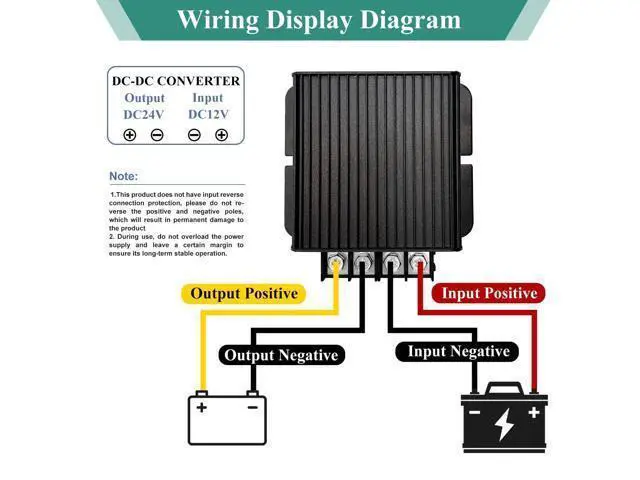 Alt view image 3 of 5 - MZHOU DC 12V to 24V Voltage Converter 30A 720W Voltage Converter 24V Voltage Regulator Boost Module for Radios,Motors,RVs